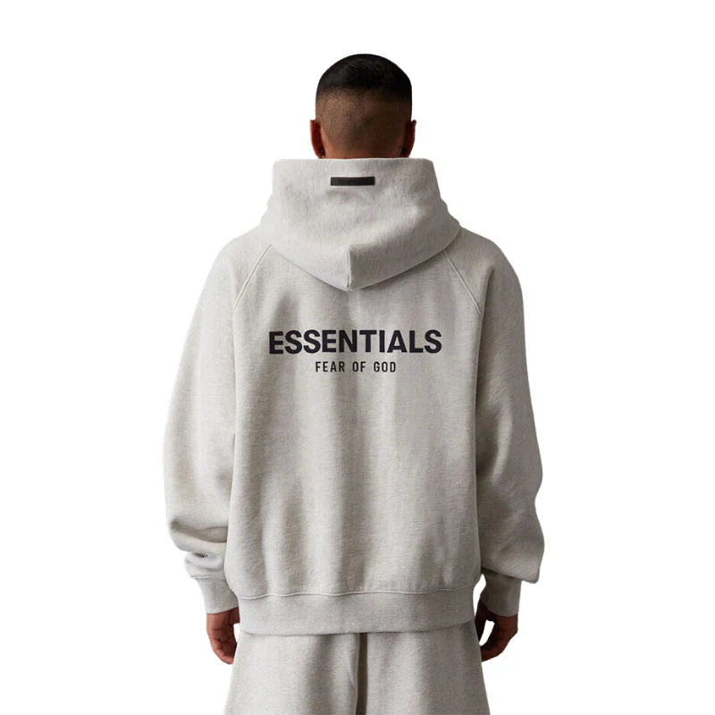 Fear of God Essentials Hoodie "Light Oatmeal" (FW22)