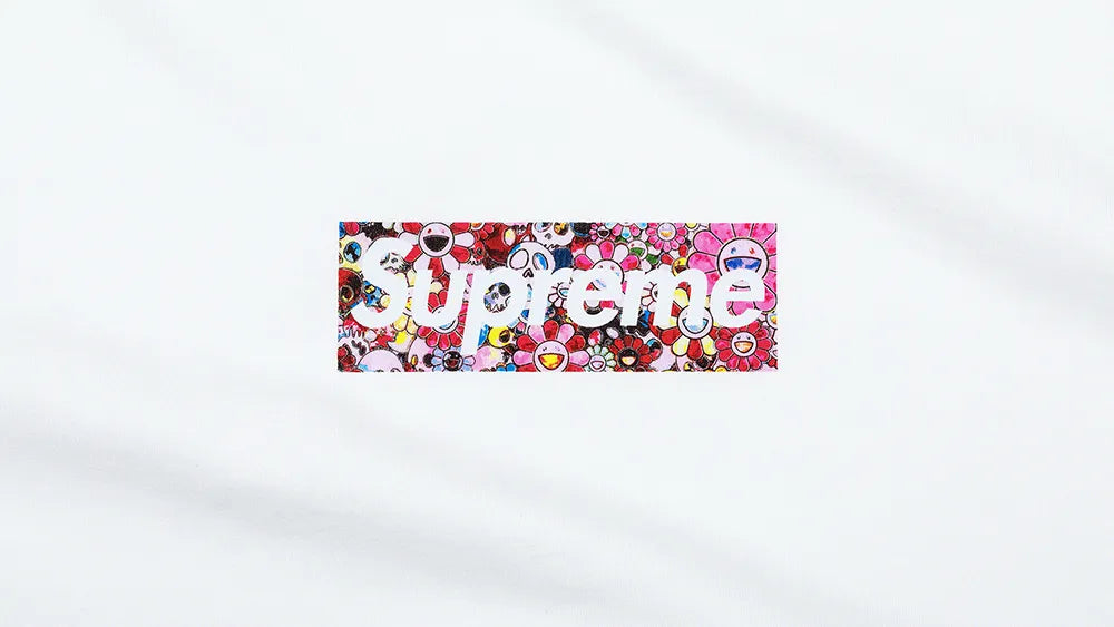 Supreme Takashi Murakami COVID-19
Relief Box Logo Tee