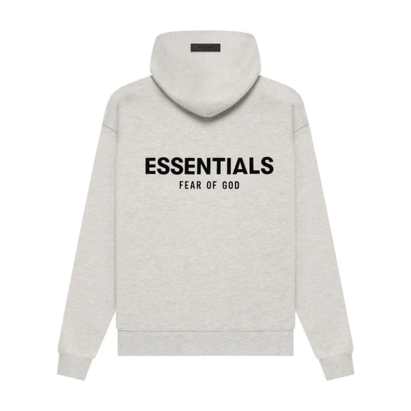 Fear of God Essentials Hoodie "Light Oatmeal" (FW22)