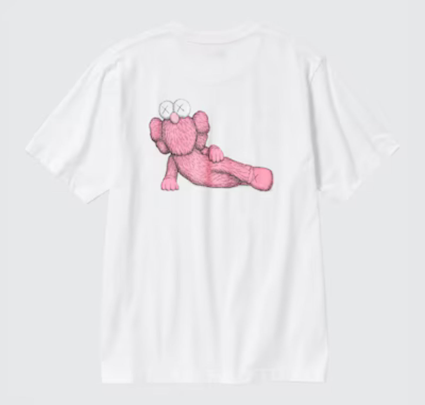 KAWS UT Short-Sleeve Graphic T-Shirt (White/Pink)