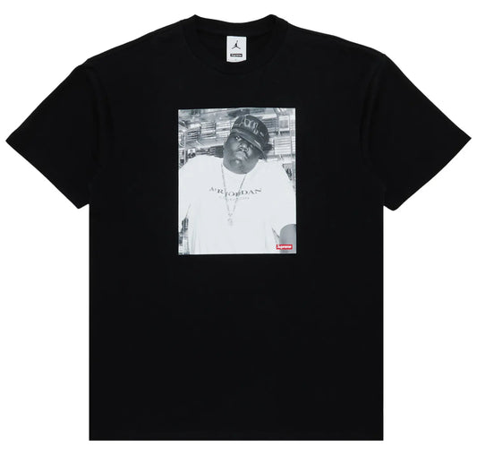 Supreme x Jordan "Biggie" Tee (Black)