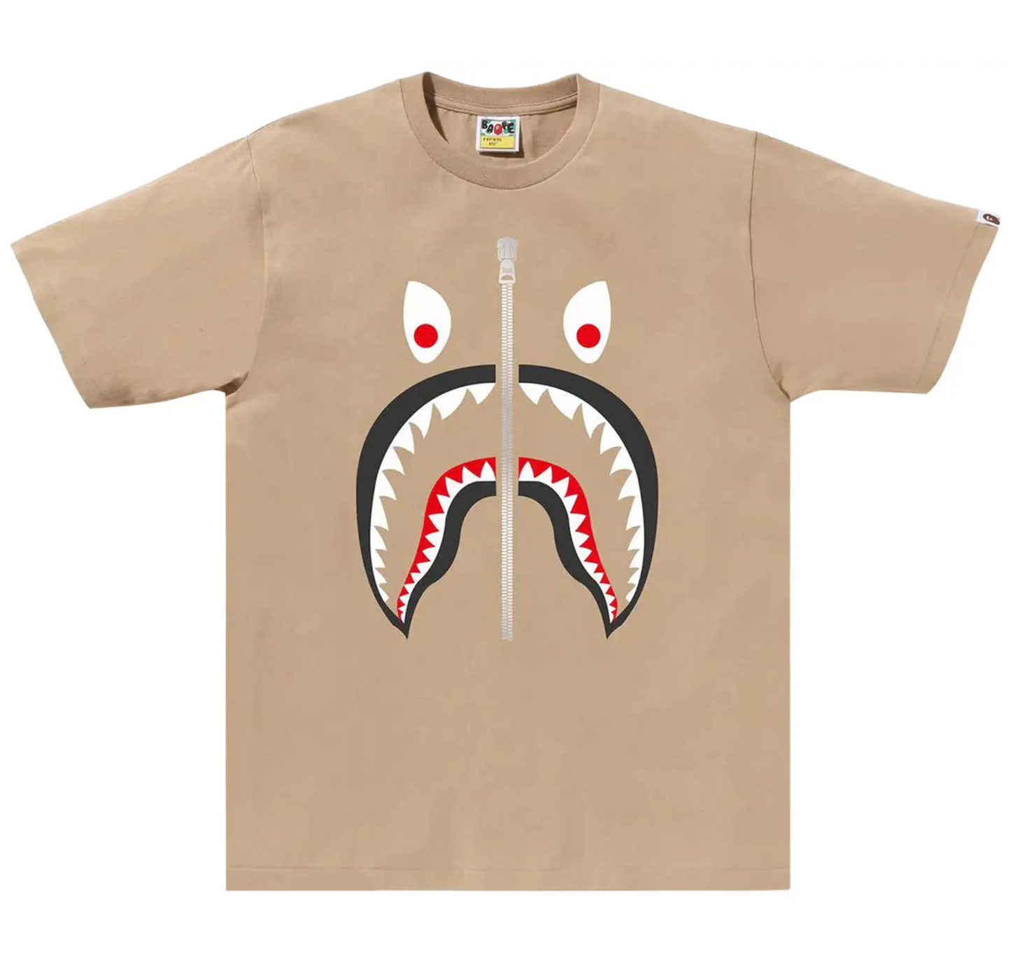 Bape "Mad Shark" Tee (Beige)